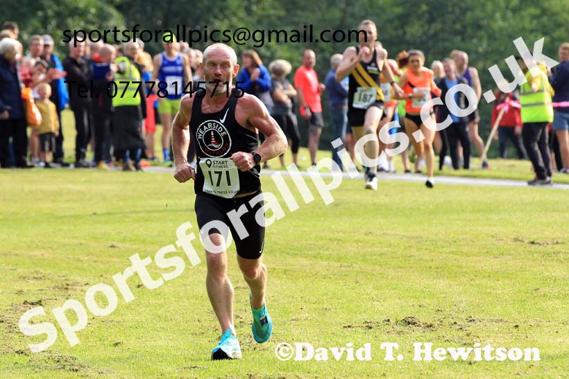 Womens and Mens Over-50s 2023 Sunderland 5k Road Race, July 20th.  Photo: David T. Hewitson/Sports for All Pics